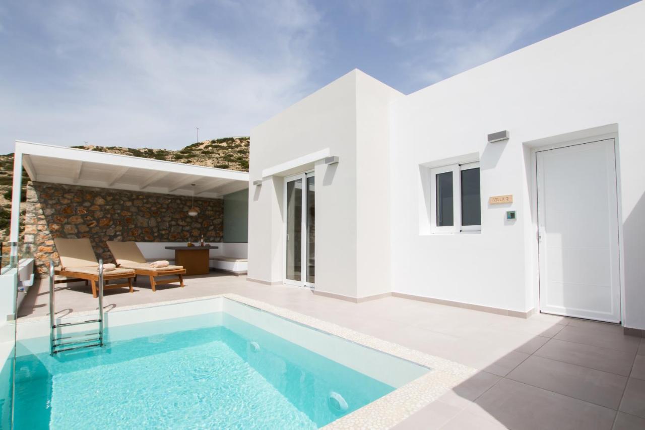 Theros Luxury Villas Damatria Exterior photo