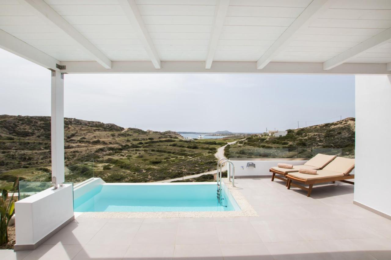 Theros Luxury Villas Damatria Exterior photo