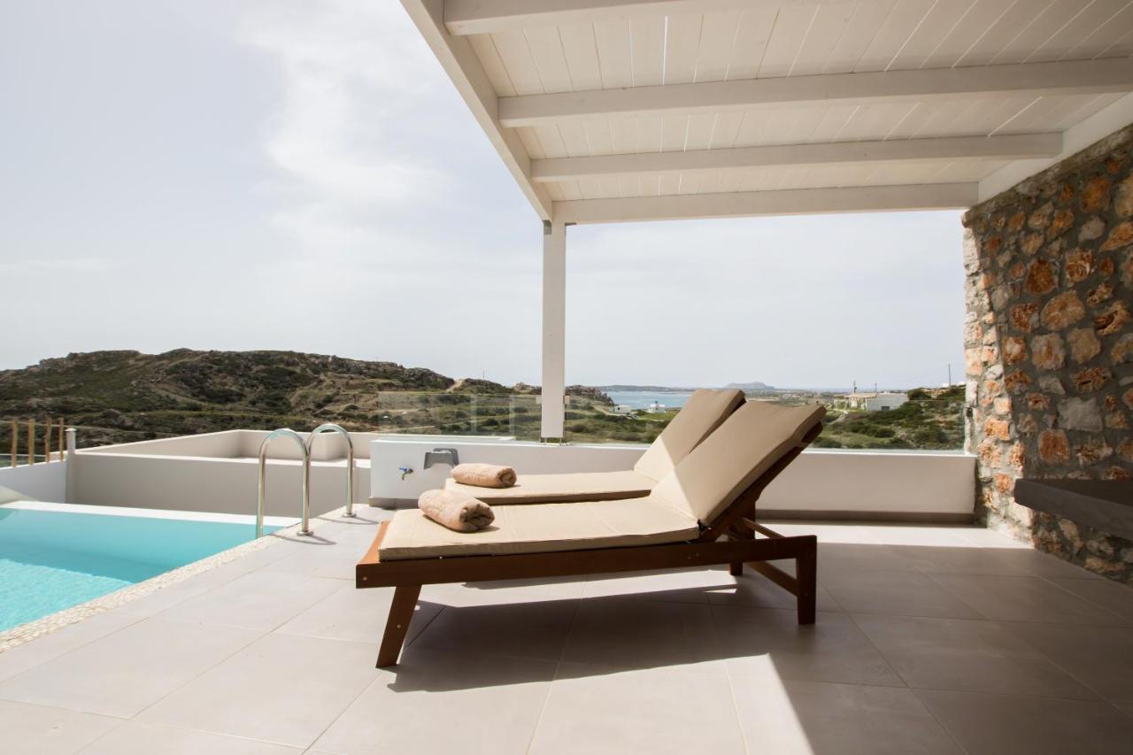 Theros Luxury Villas Damatria Exterior photo