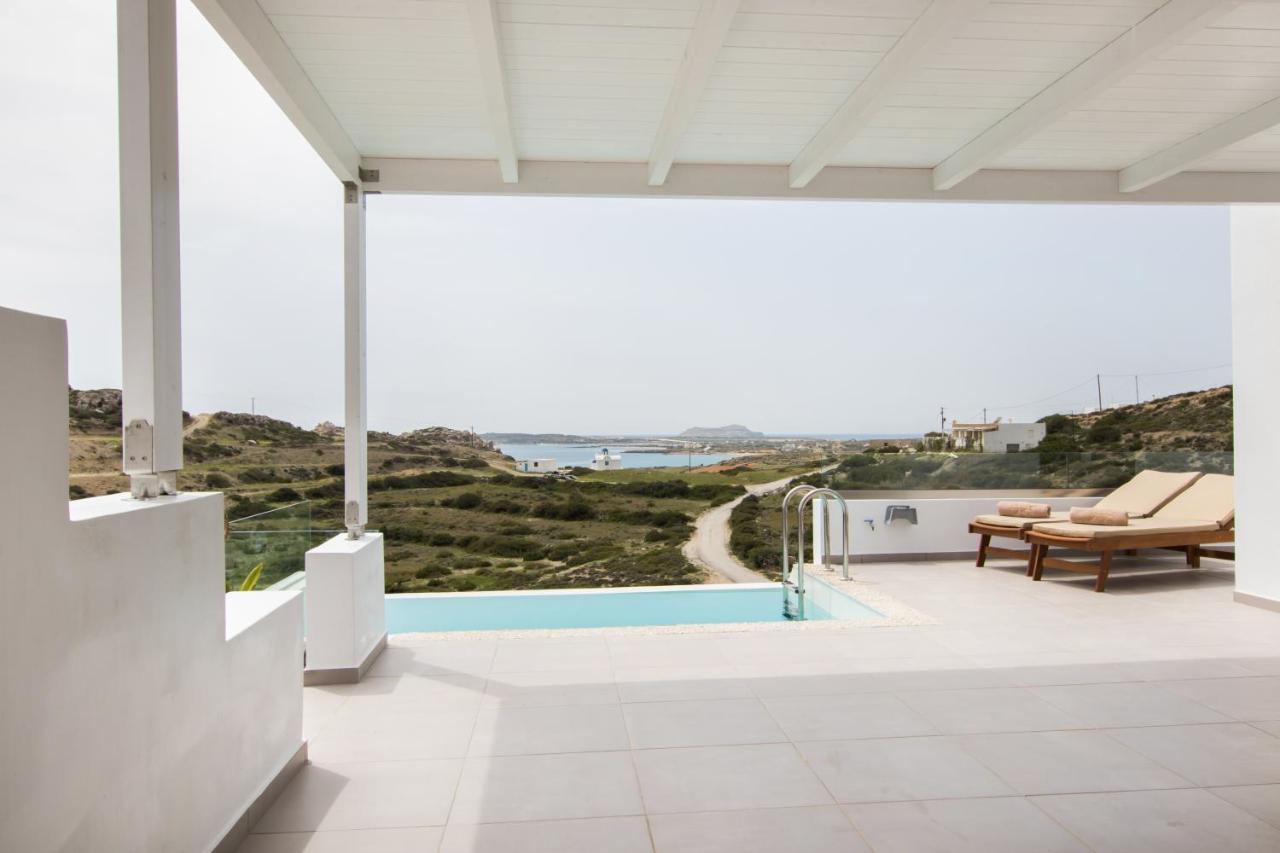 Theros Luxury Villas Damatria Exterior photo