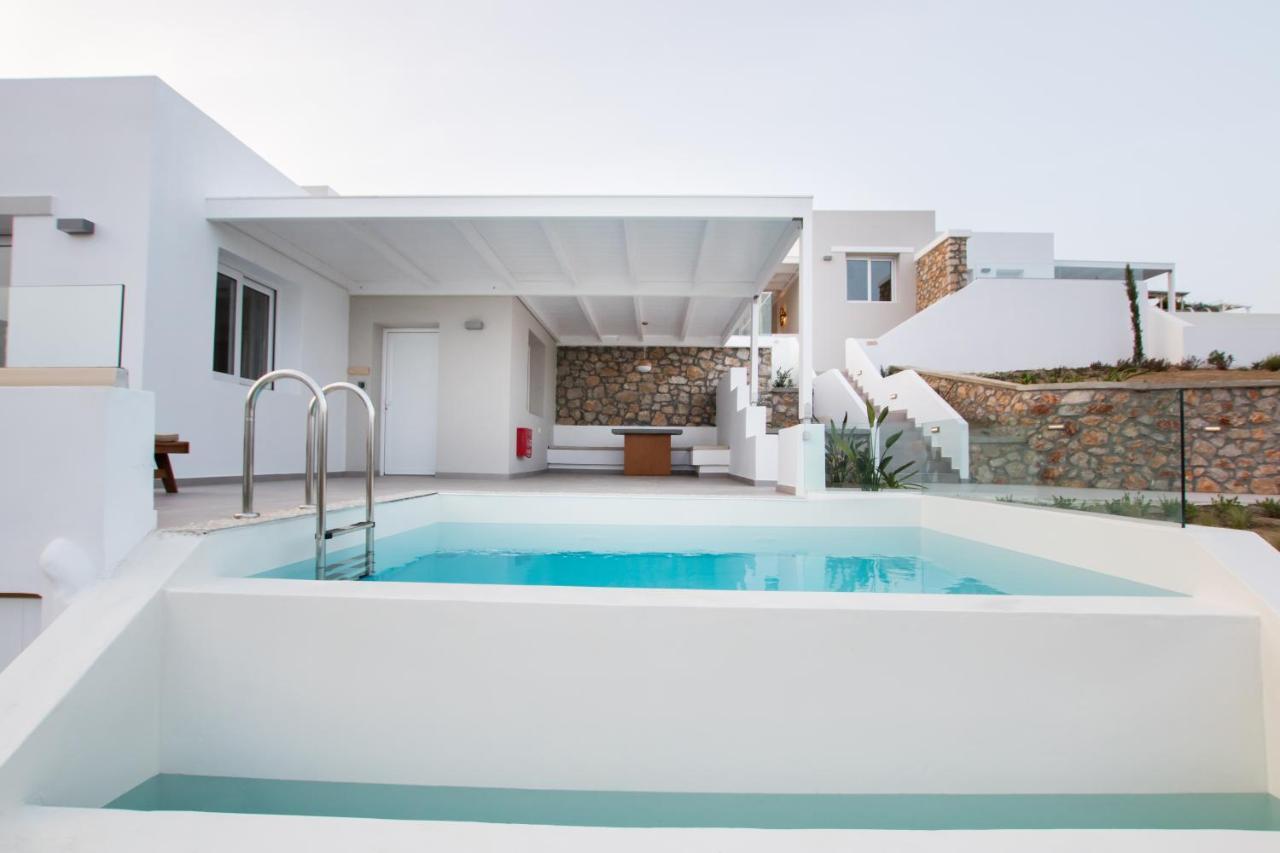 Theros Luxury Villas Damatria Exterior photo