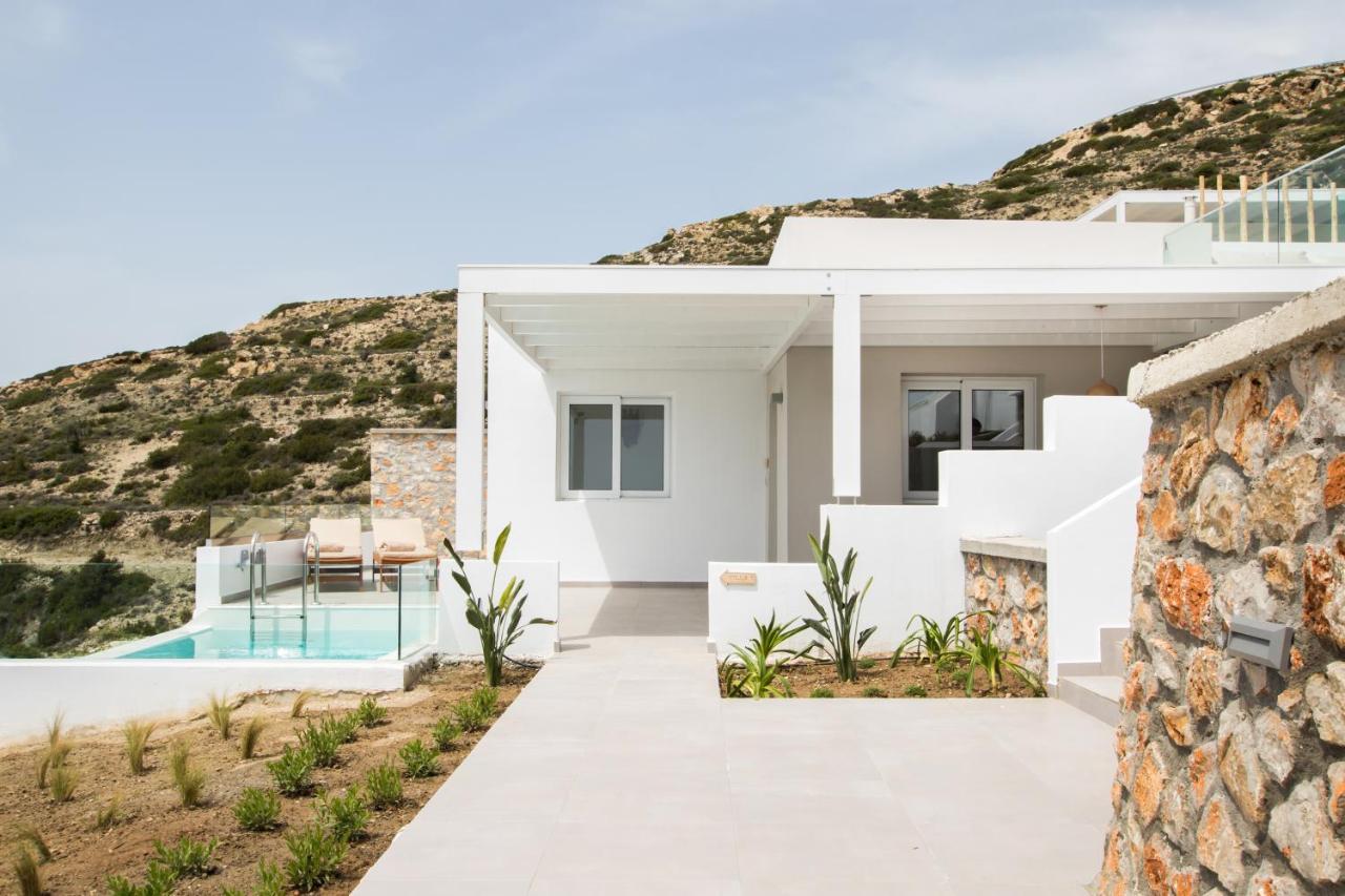 Theros Luxury Villas Damatria Exterior photo