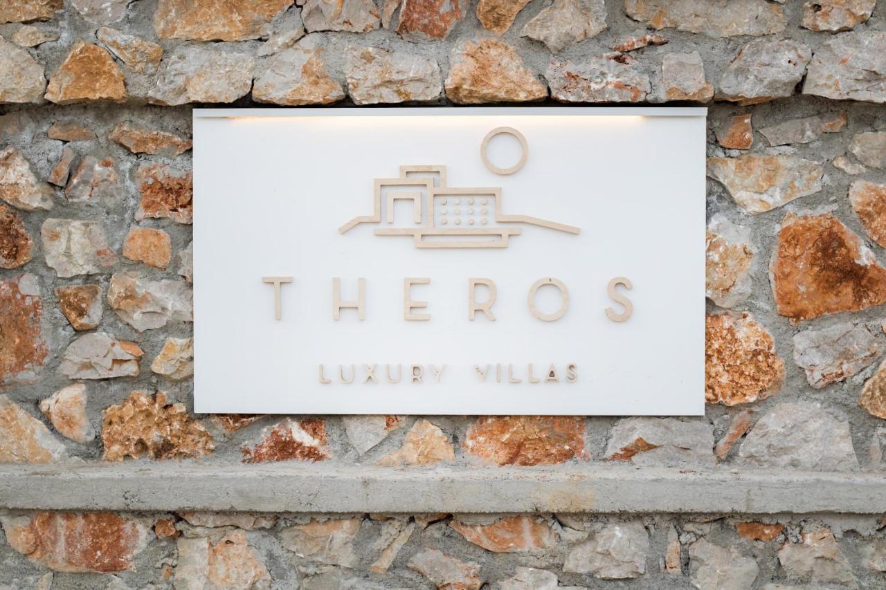 Theros Luxury Villas Damatria Exterior photo